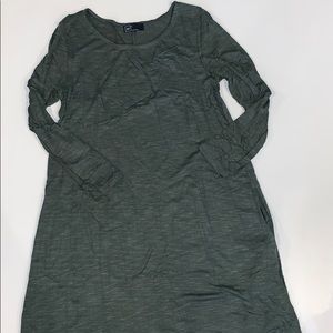 Gap long sleeve tunic dress